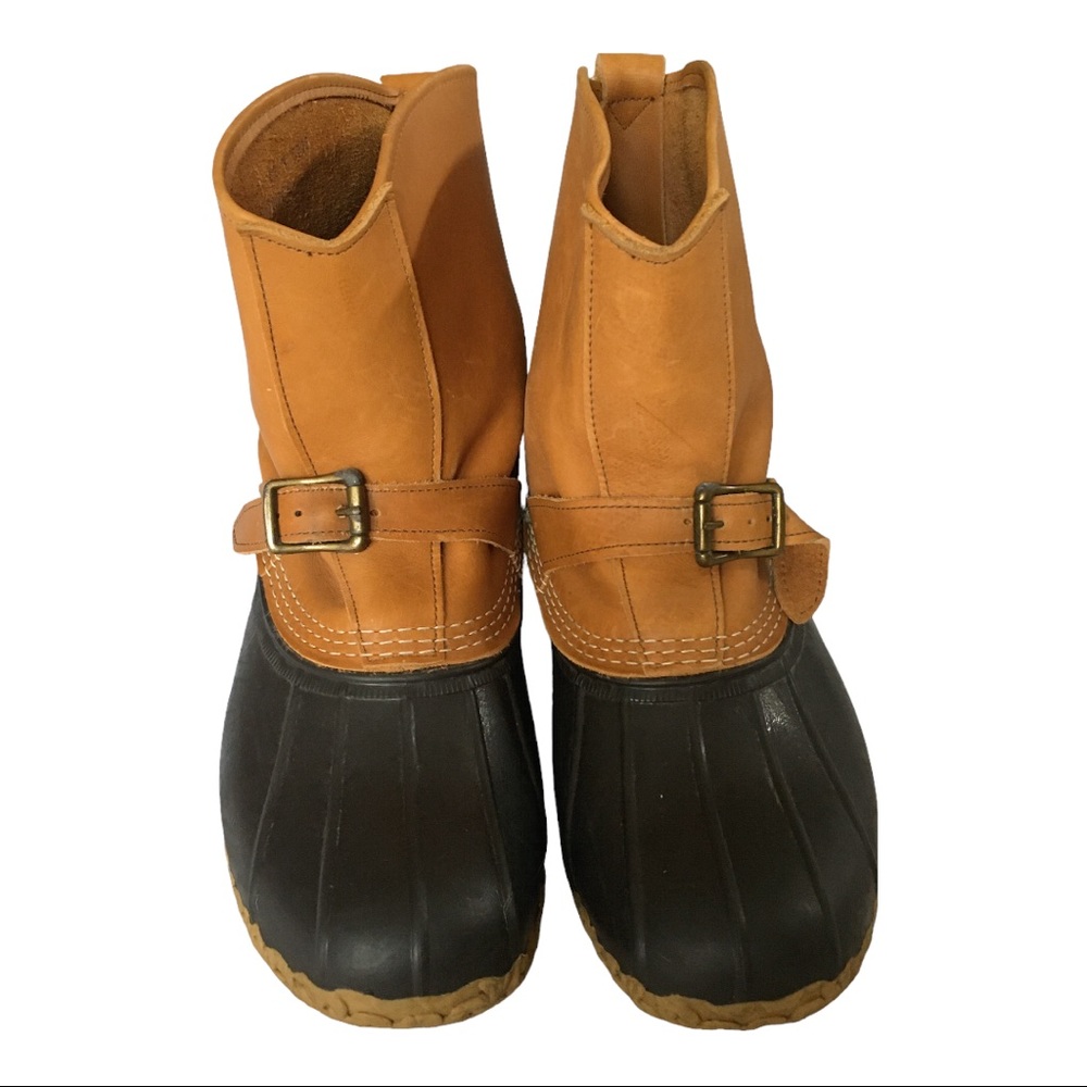 LL Bean Mens size 12 pull on duck boots